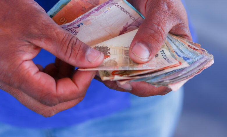 Benefício esperando para saque.