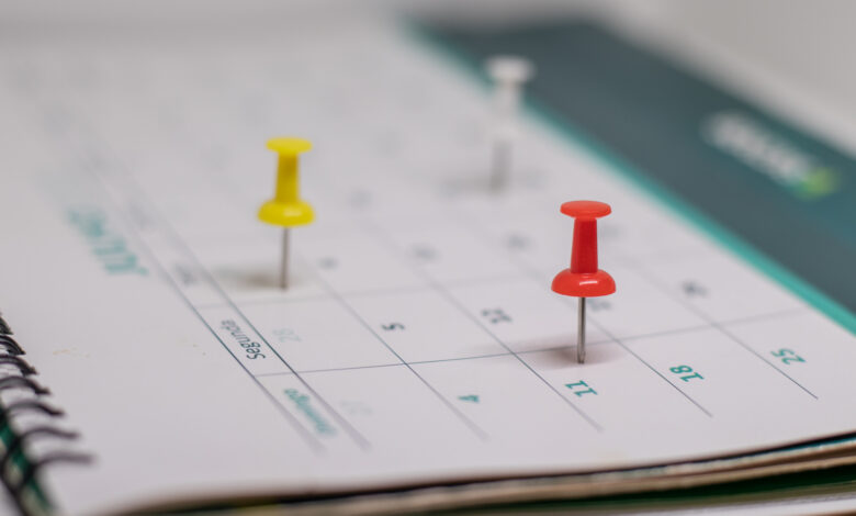 Datas do Pé-de-Meia.