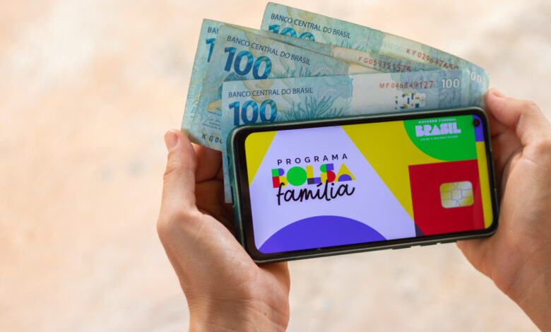 Pagamentos do Bolsa Família.