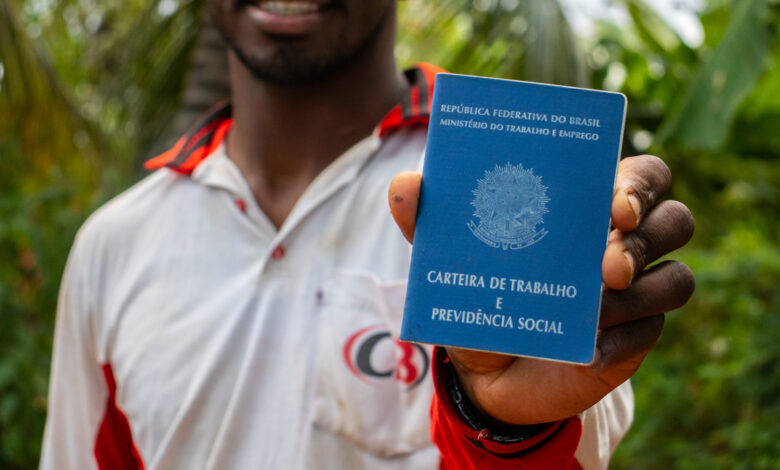 Bolsa Família carteira assinada.